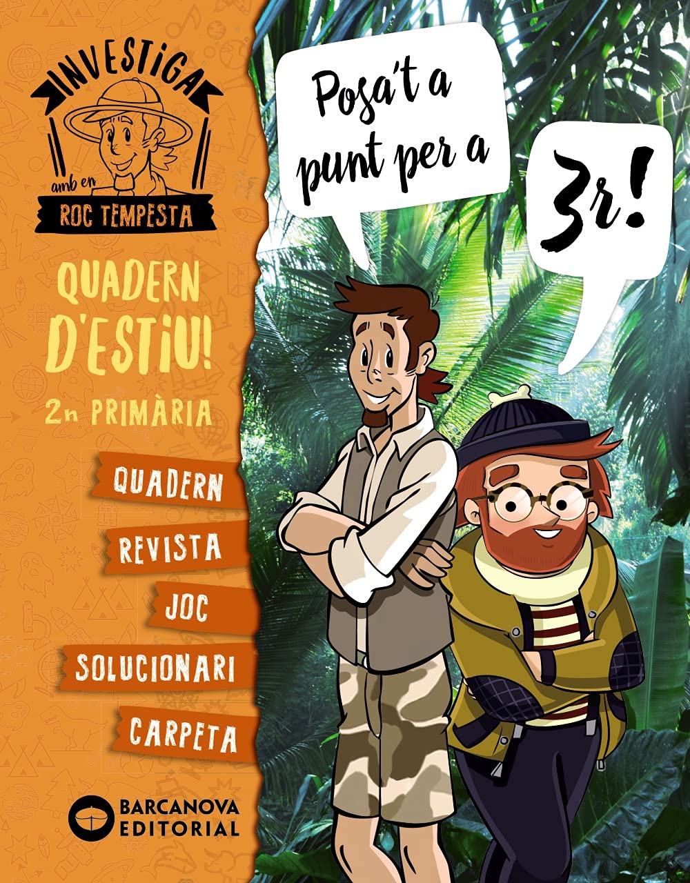 Libro: Investiga amb Roc Tempesta 2n. Posa't a punt per a 3r