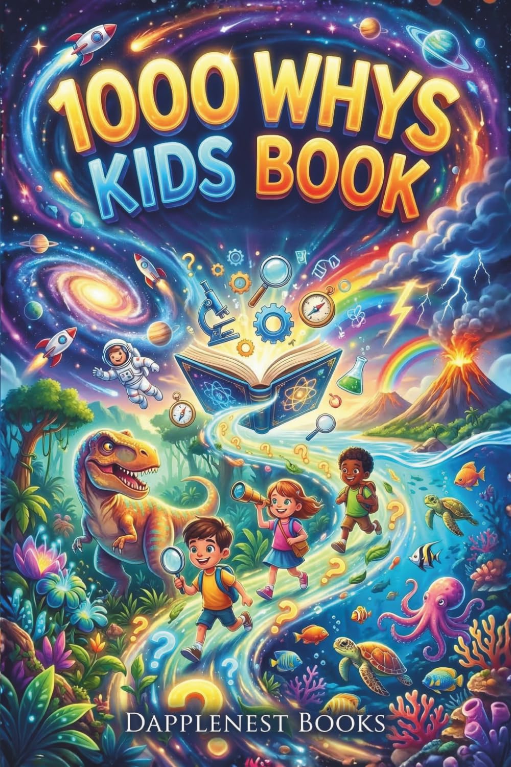 Libro: 1000 Whys Kids Book: Big Questions, Amazing Answers, and Mind-Blowing Facts About Science, Space, Nature, History, and How the World Works