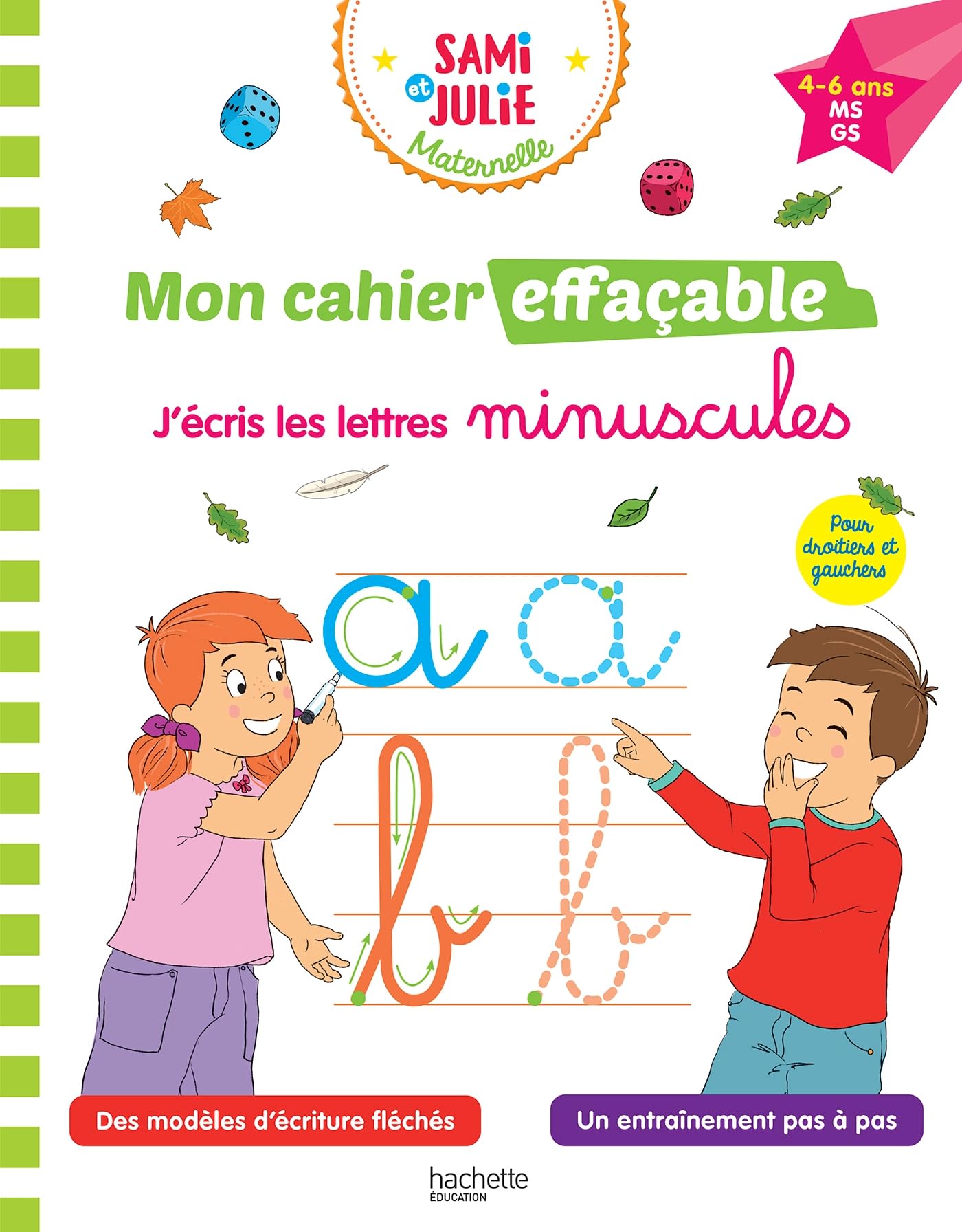 Libro: Sami et Julie Maternelle - J'écris les lettres minuscules: MS-GS