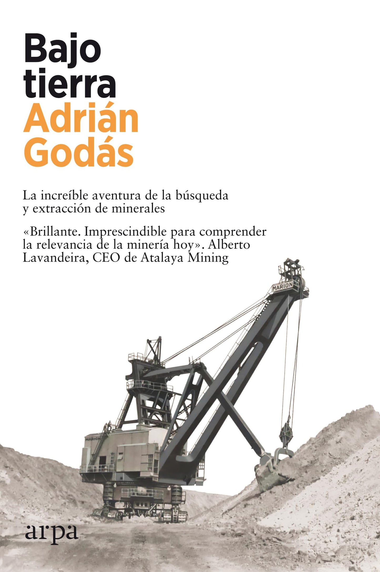 Libro: Bajo tierra (Ensayo)