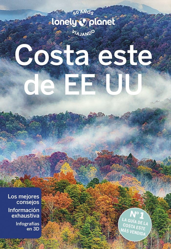 Libro: Costa este de EE UU 3: Rutas detalladas, las mejores experiencias, mapas y consejos de expertos (Guías de Región Lonely Planet)