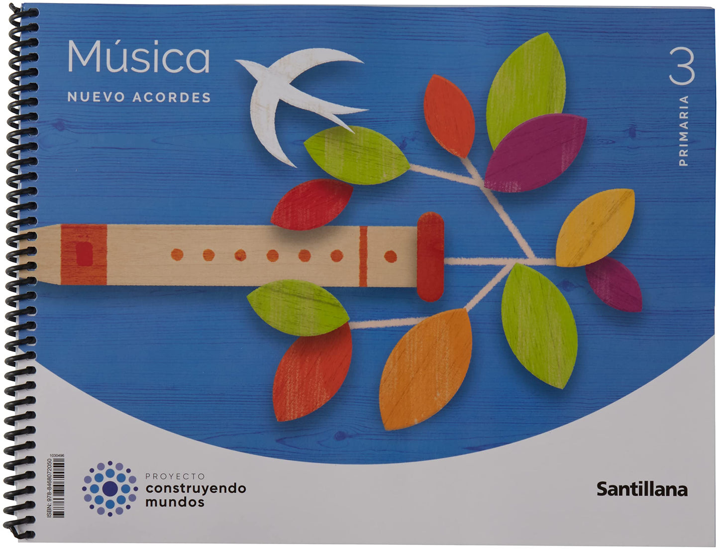Libro: MUSICA NUEVO ACORDES 3 PRIMARIA CONSTRUYENDO MUNDOS
