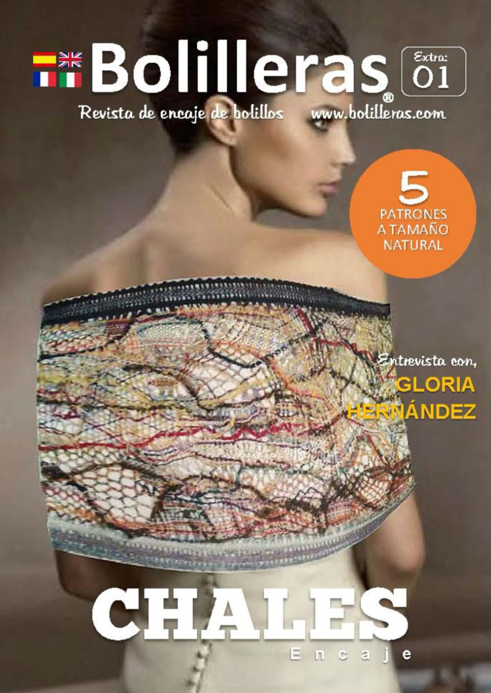 Libro: Bolilleras Extra 01: Revista de encaje de bolillos