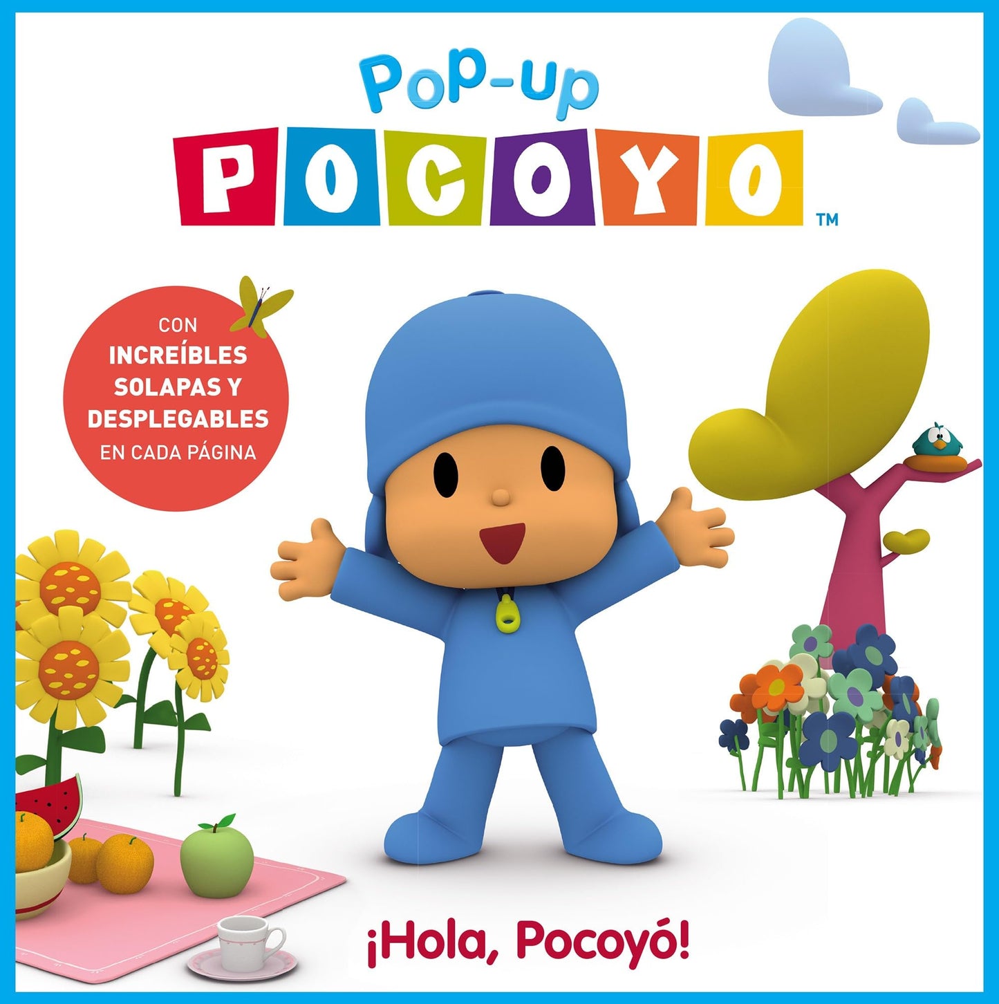 Libro: Pocoyó. Libro Pop-Up - ¡Hola, Pocoyó! (Pequeñas manitas)