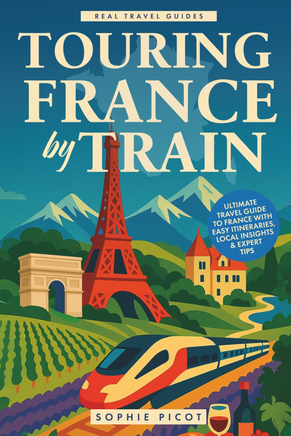 Libro: Touring France by Train: Ultimate Travel Guide to France with Easy Itineraries, Local Insights and Expert Tips (Real Travel Guides)