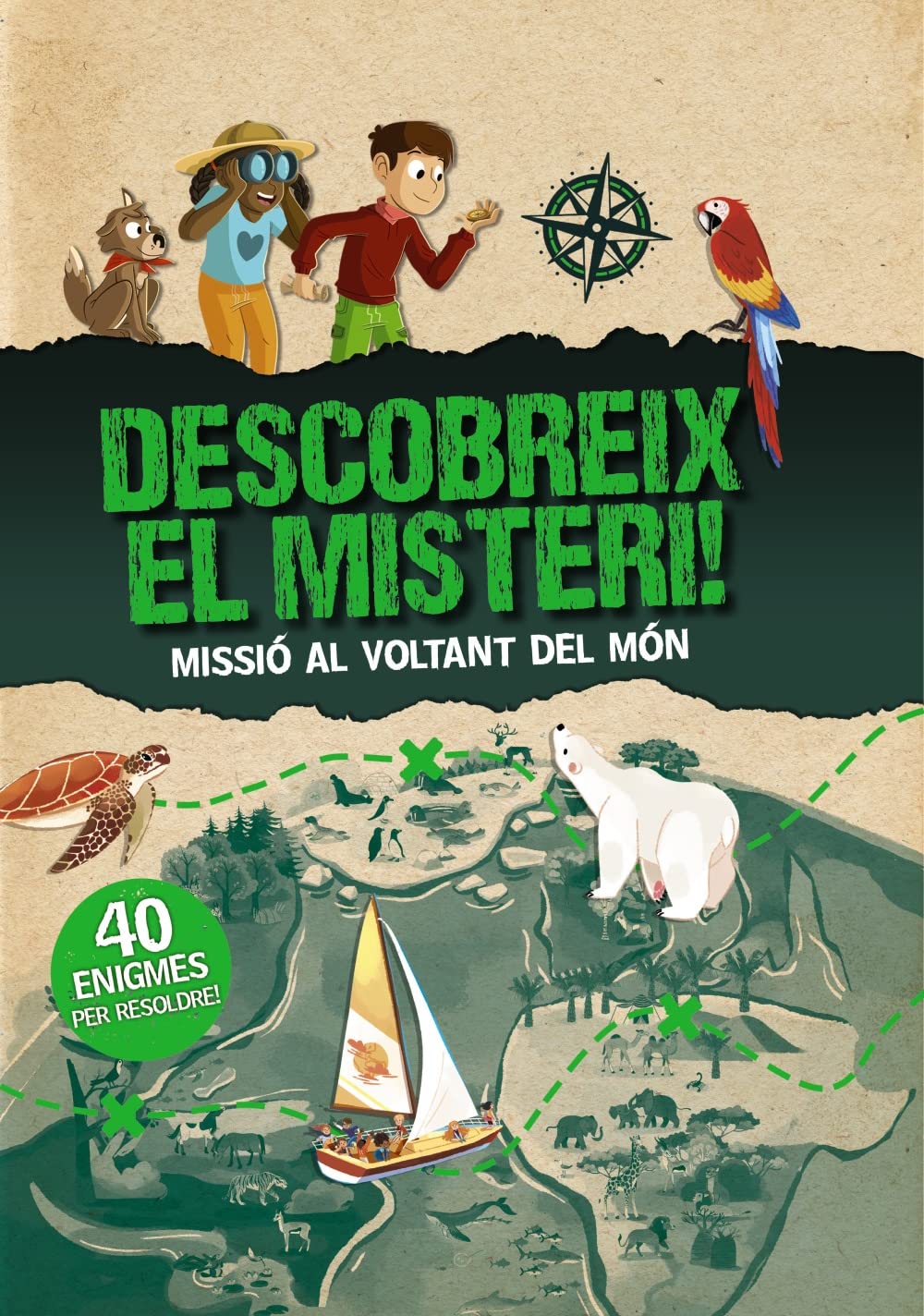 Libro: Descobreix el misteri! Missió al voltant del món (Catalá - A PARTIR DE 6 ANYS - LLIBRES DIDÀCTICS - Jocs)