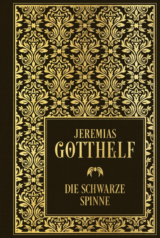 Libro: Die schwarze Spinne: Leinen mit Goldprägung