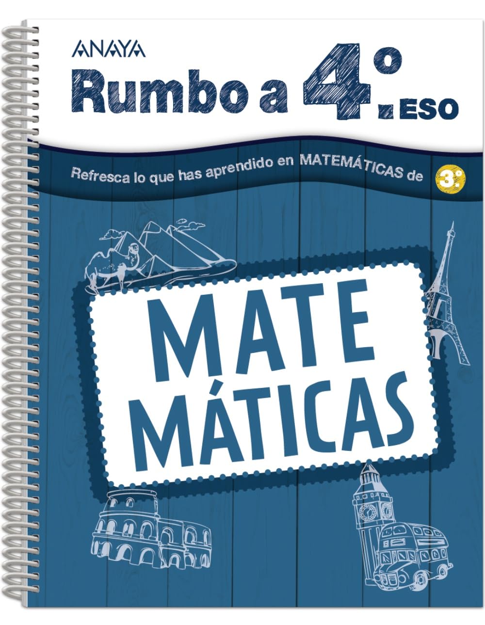 Libro: Vacaciones Matemáticas 3 ESO (Operación Mundo)