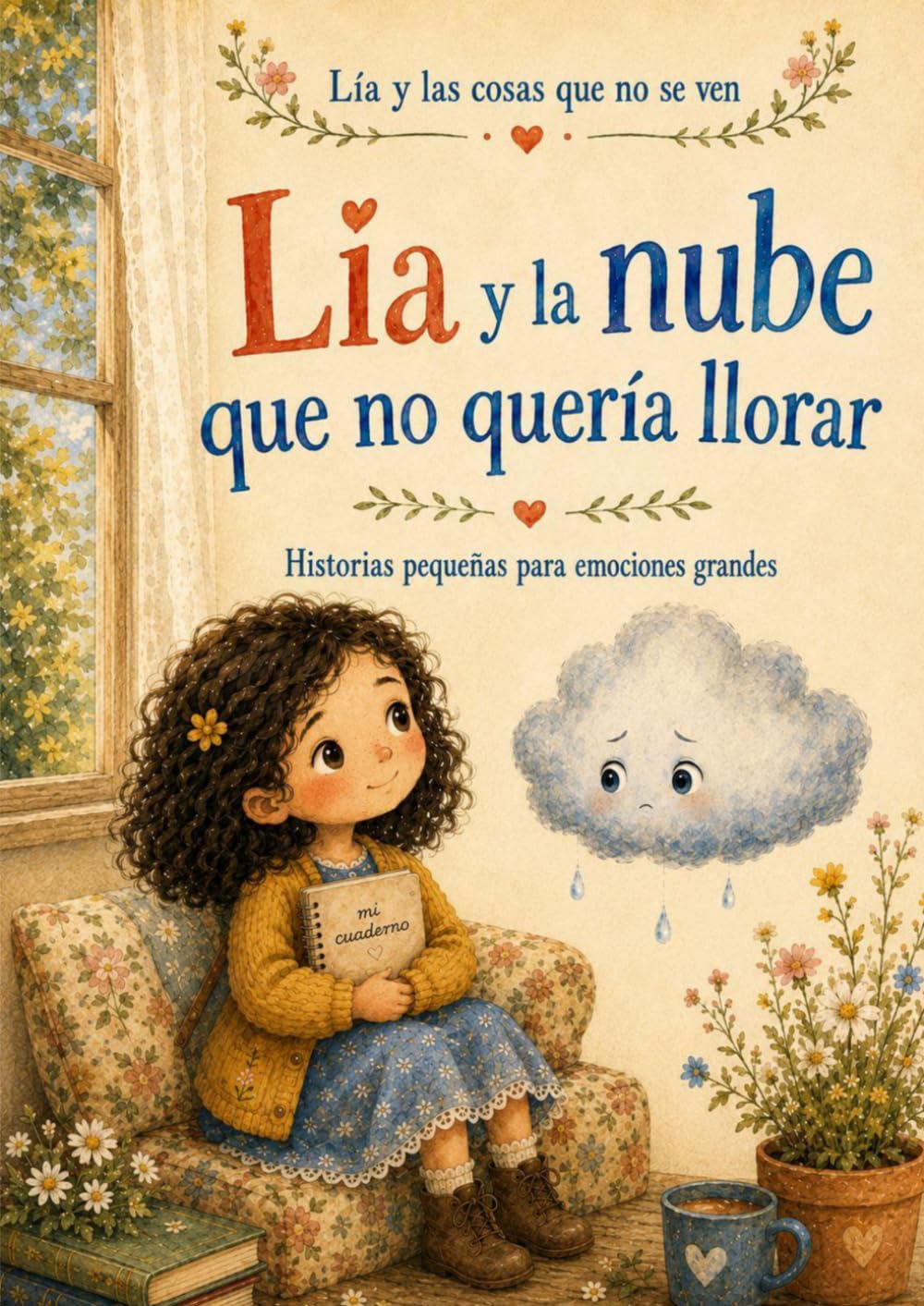 Libro: Lía y la nube que no quería llorar: Historias pequeñas para emociones grandes (Lía y las cosas que no se ven)