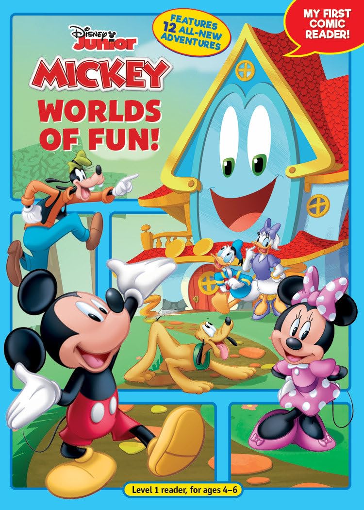 Mickey Mouse Funhouse: Worlds of Fun!: My First Comic Reader! (Mickey Mouse Funhouse - My First Comic Reader, 1)