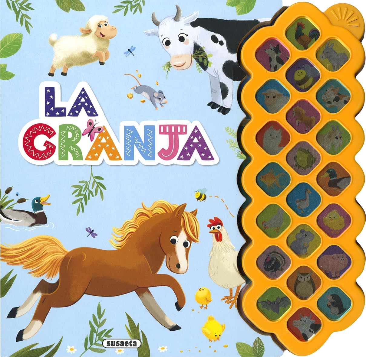 Libro: Susaeta - La granja: libro infantil de actividades busca y encuentra 2 años, cuento infantil con sonido. (Aprendo sonidos)