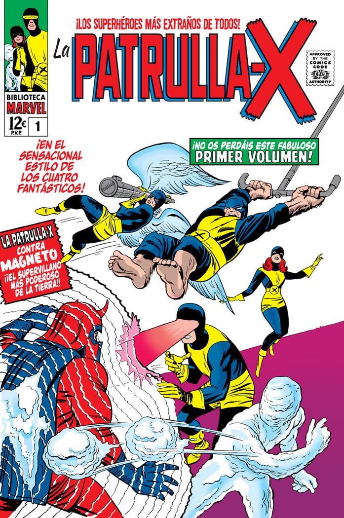 Libro: BIBLIOTECA MARVEL LA PATRULLA-X 1. 1963-64: THE X-MEN 1-6 USA