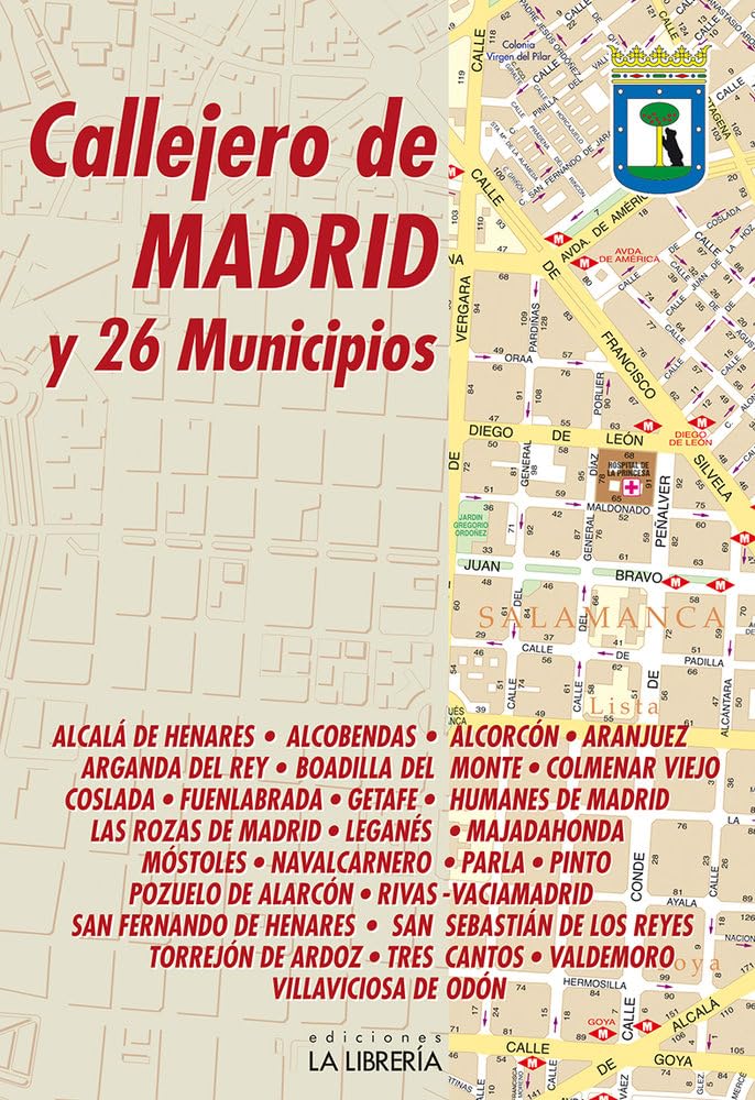 Callejero de Madrid y 26 municipios (CALLEJEROS Y GUIAS)