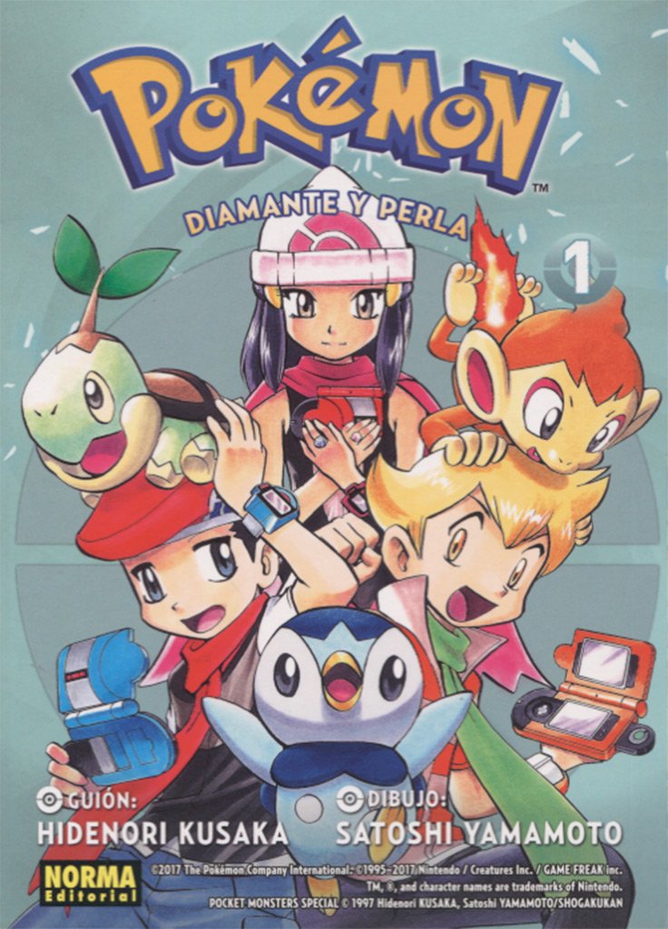Libro: POKEMON 17. DIAMANTE Y PERLA 01