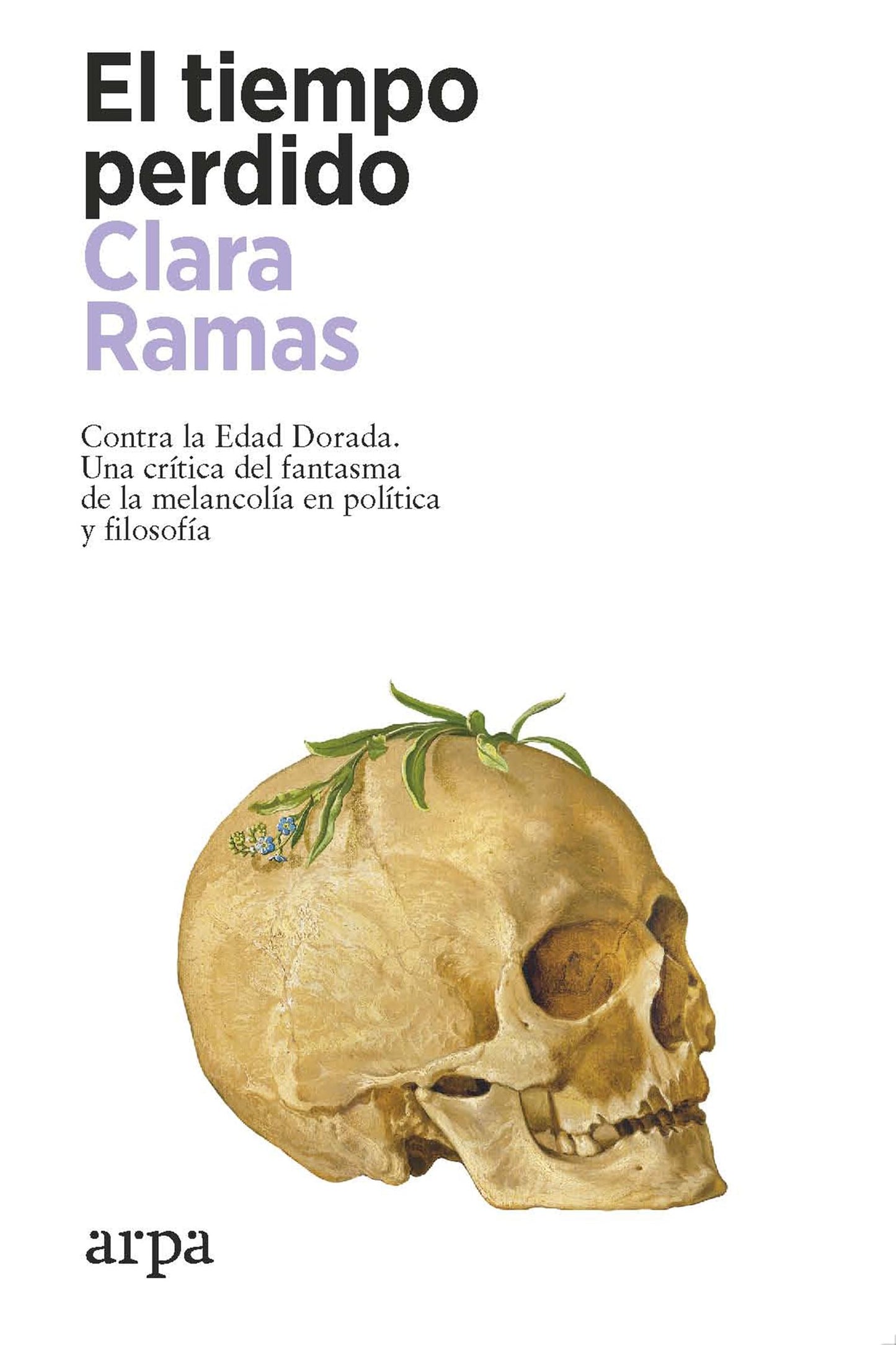 Libro: El tiempo perdido