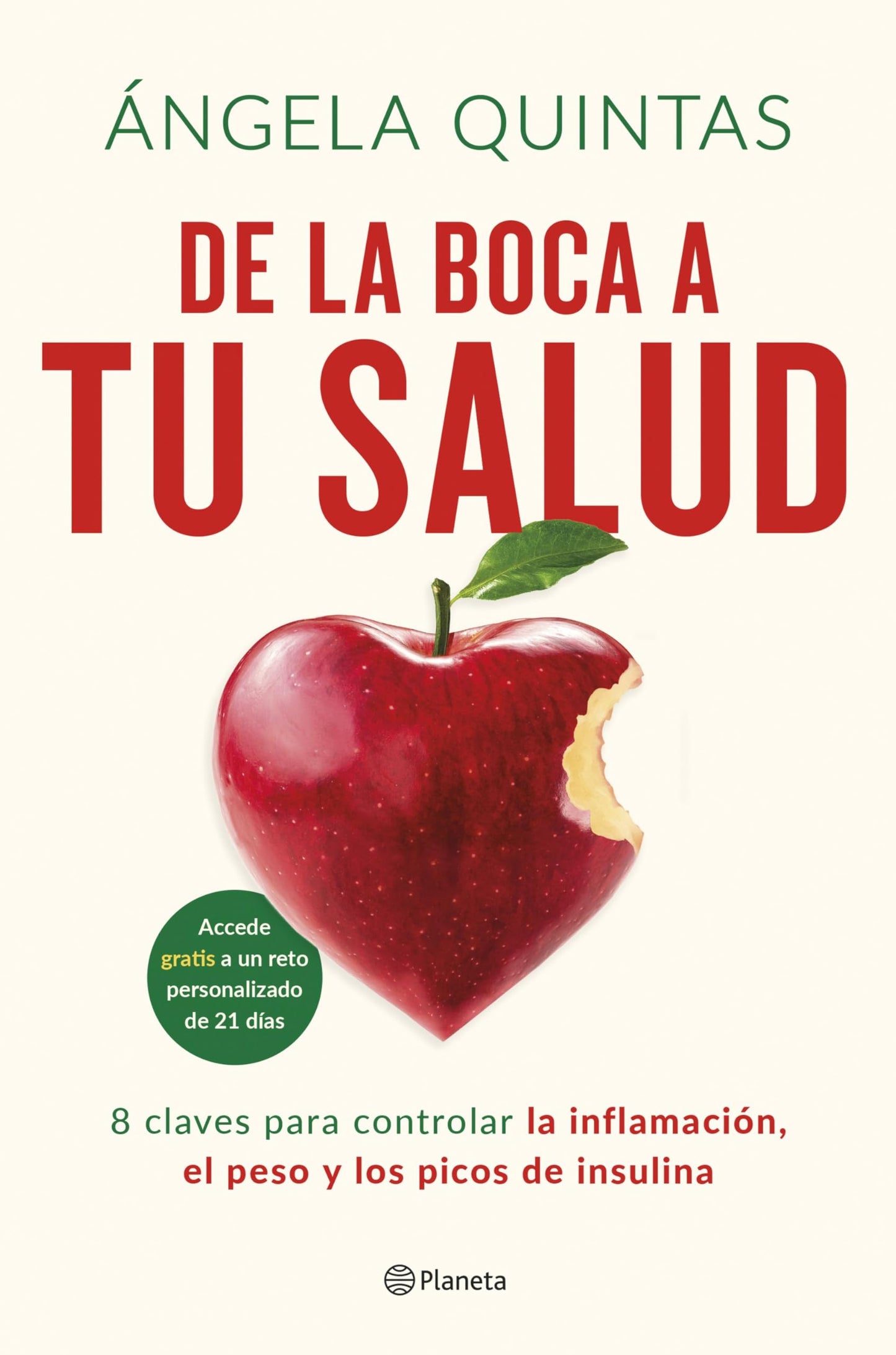 Libro: De la boca a tu salud: 8 claves para controlar la inflamación, el peso y los picos de insulina (No Ficción)
