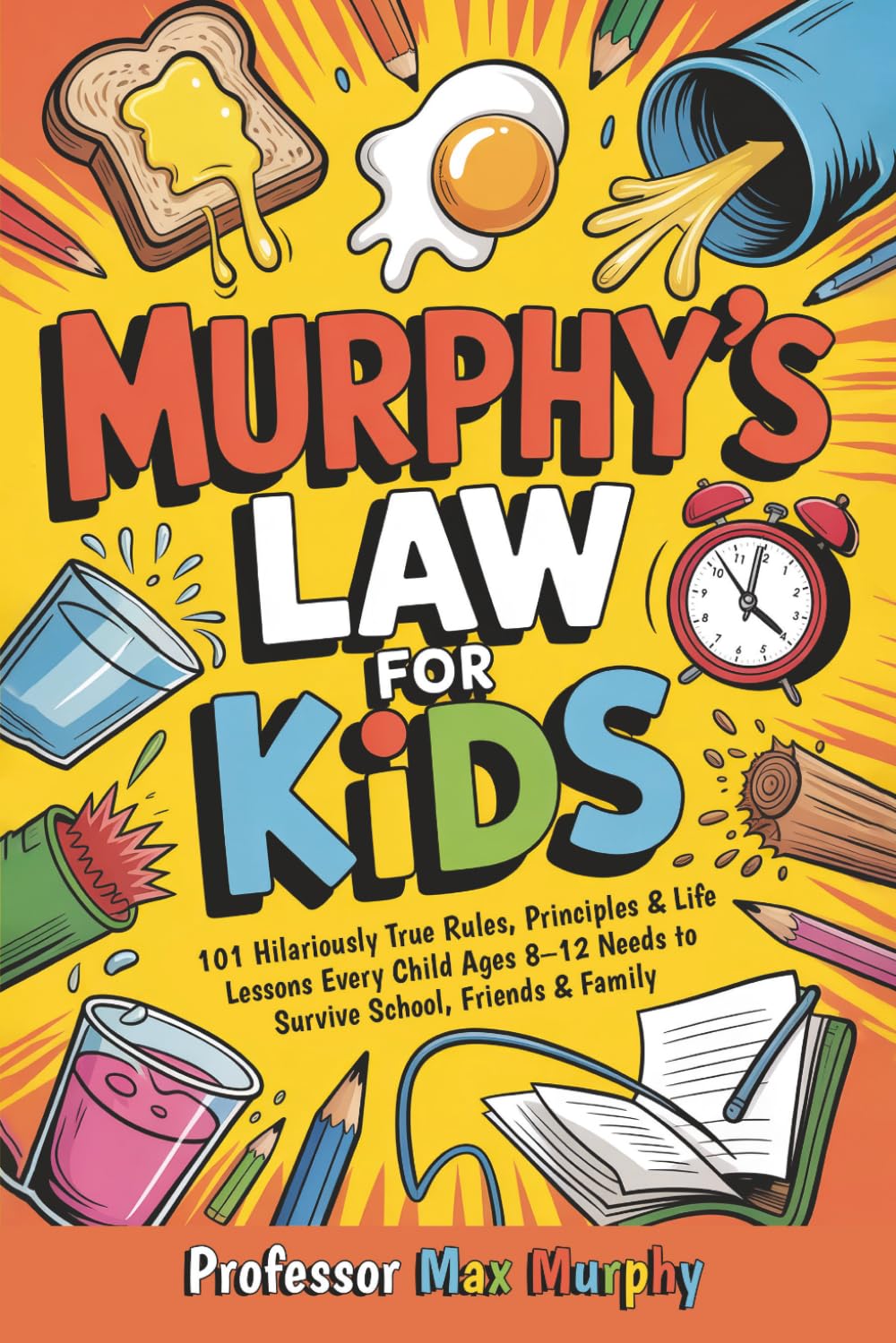 Libro: Murphy's Law for Kids: 101 Hilariously True Rules, Principles & Life Lessons Every Child Ages 8-12 Needs to Survive School, Friends & Family (Murphy's Law Books for Children)