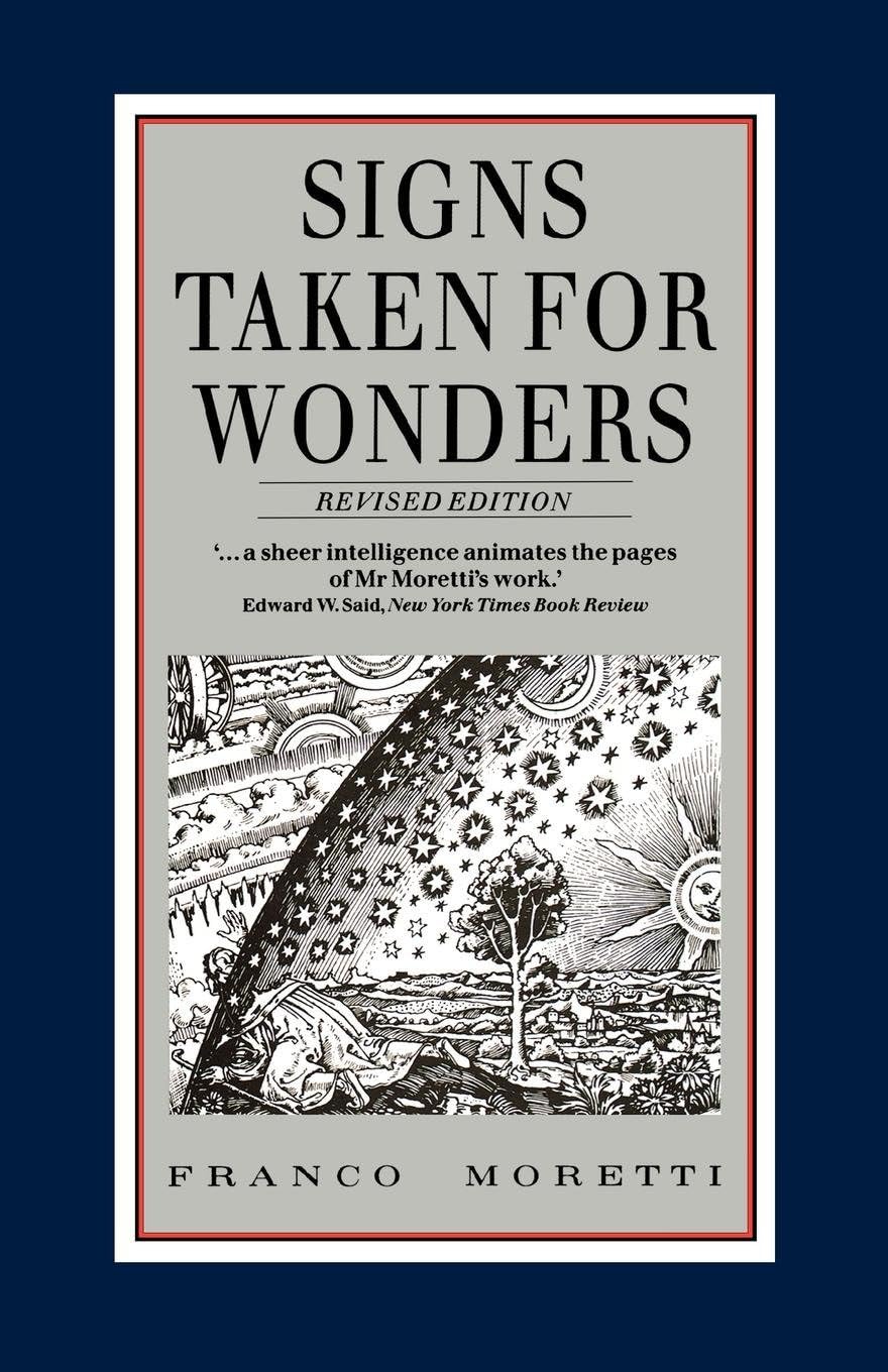 Libro: Signs Taken for Wonders: Essays in the Sociology of Literary Forms