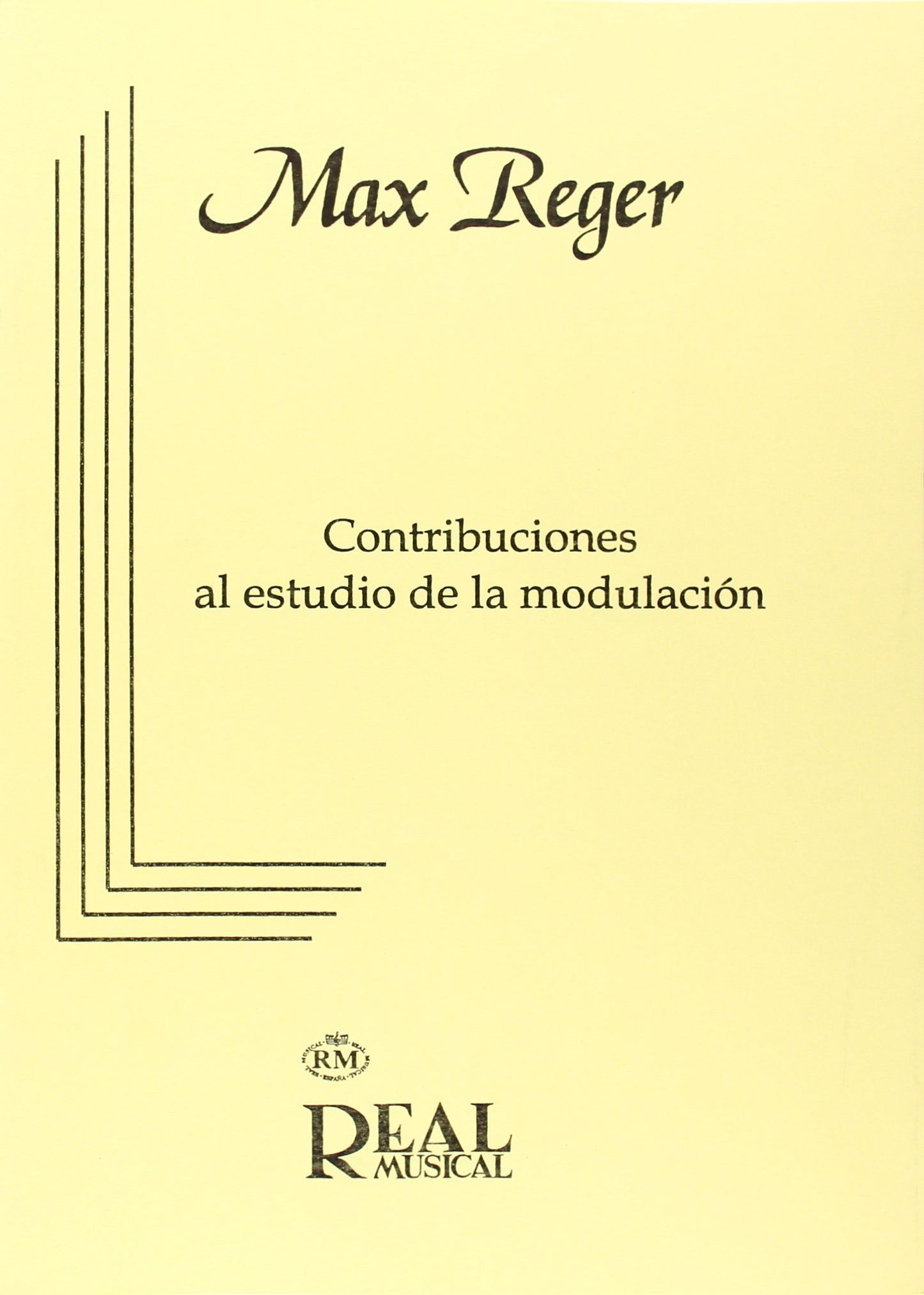 Libro: REGER - Contribuciones al Estudio de la Modulacion