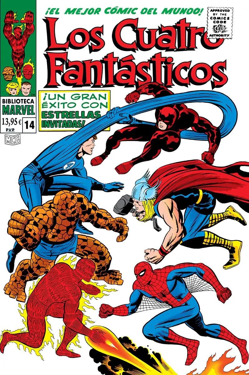Libro: Biblioteca marvel los 4 fantásticos 14. 1967-68: fantastic four 68-73