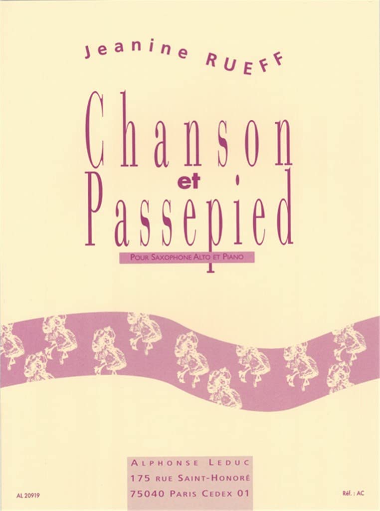 Libro: Chanson et Passepied, Op. 16 (French Edition)