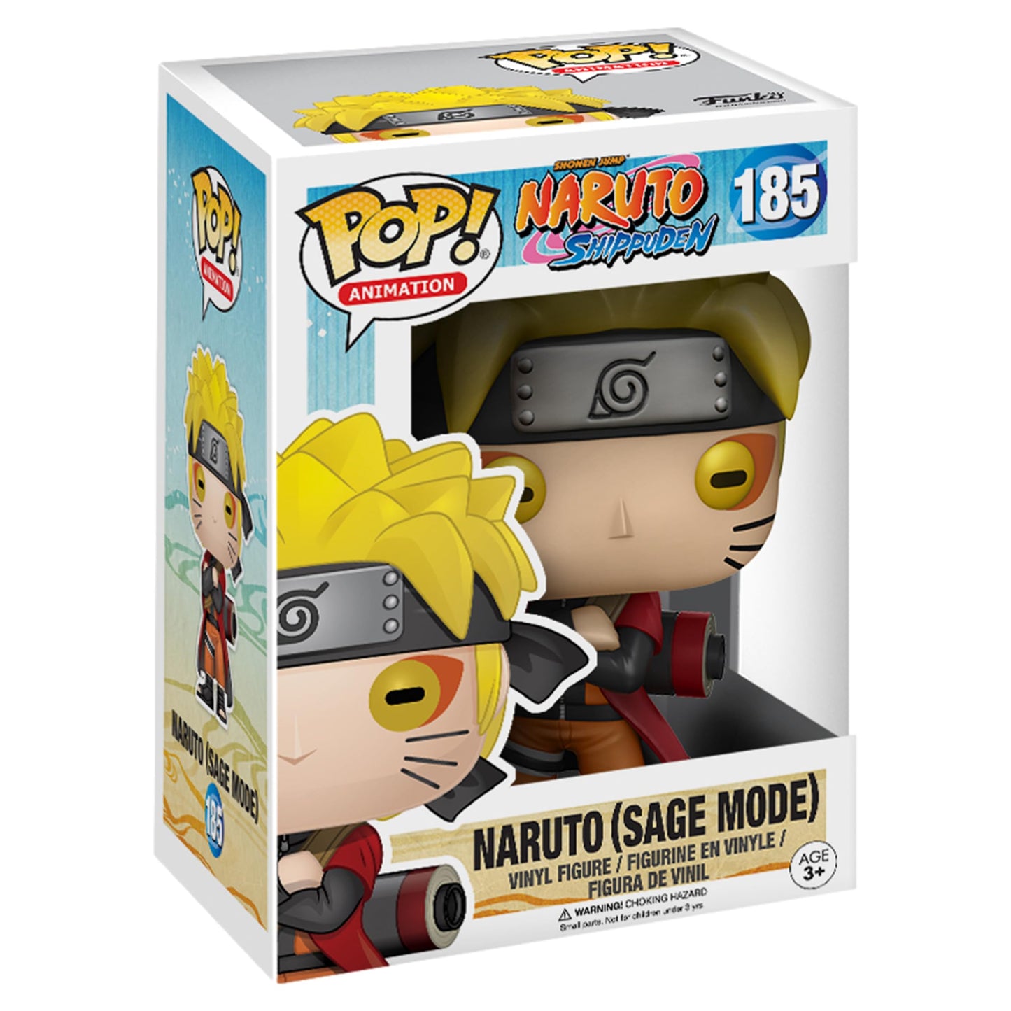Funko Pop! Animación Naruto Shippuden: Naruto Uzamaki Sage Mode Special Edition Multicolor Exclusivo #185