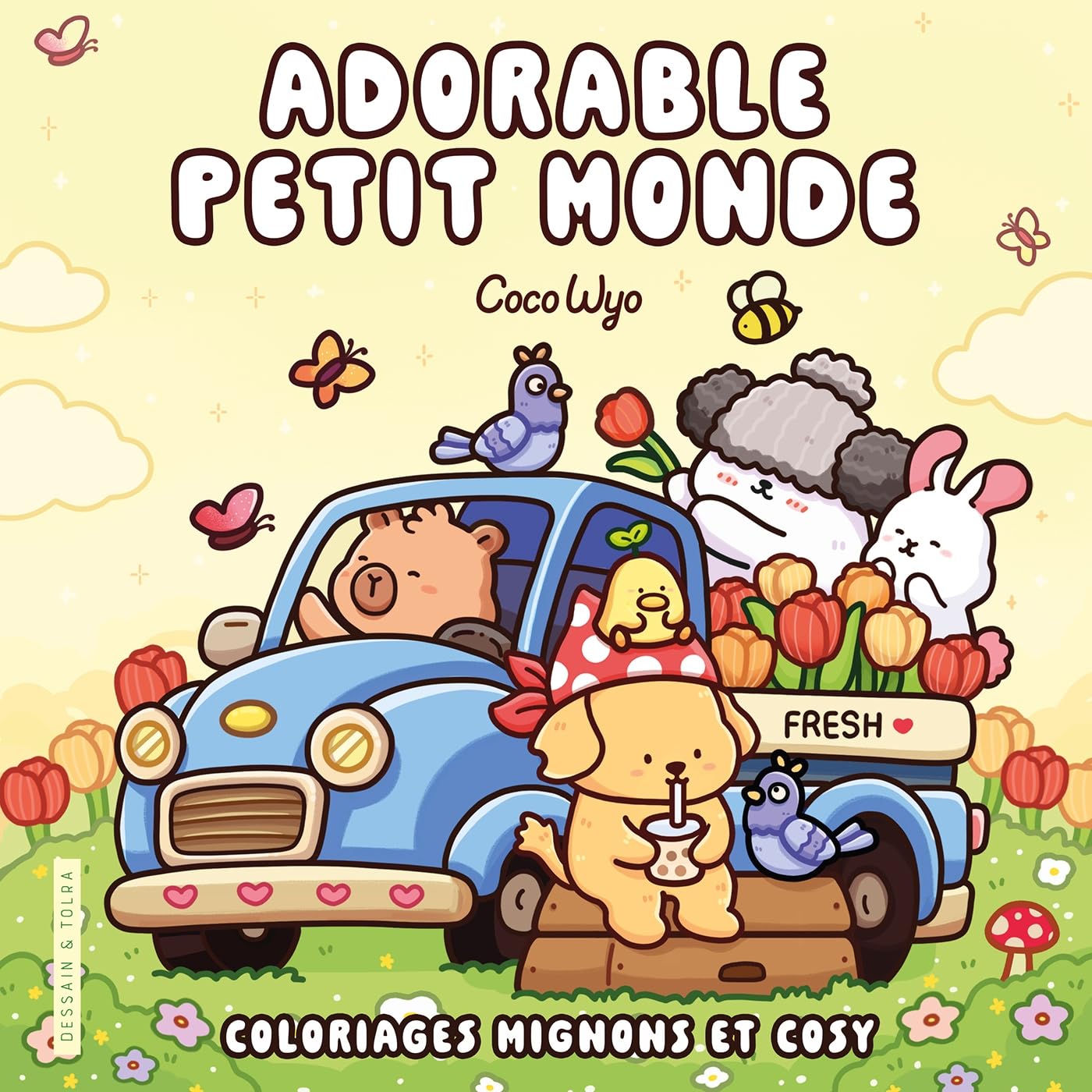 Libro: Adorable petit monde: Coloriages mignons et cosy