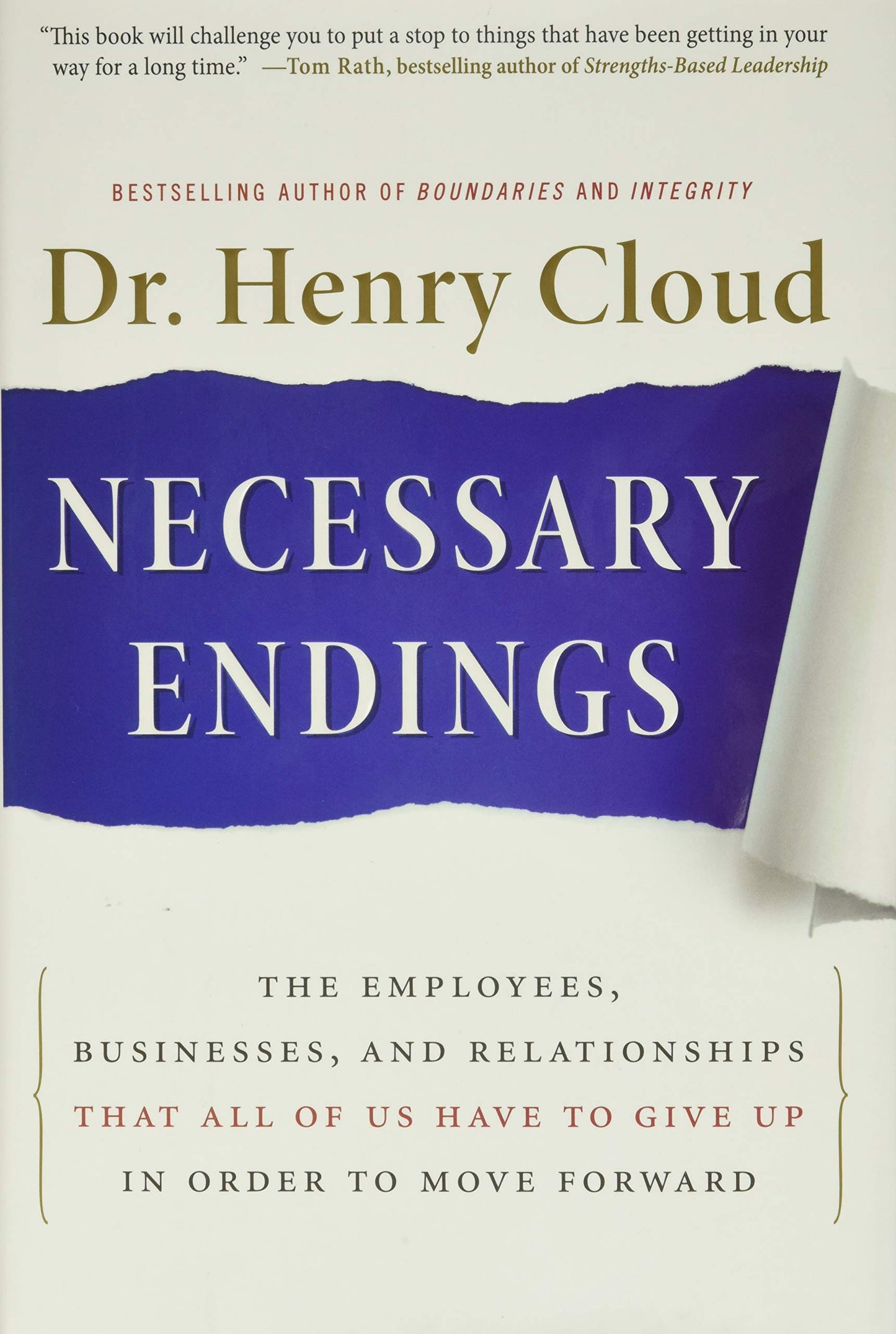 Libro: Necessary Endings: The Employees, Businesses, and Relationships That All of Us Have to Give Up in Order to Move Forward