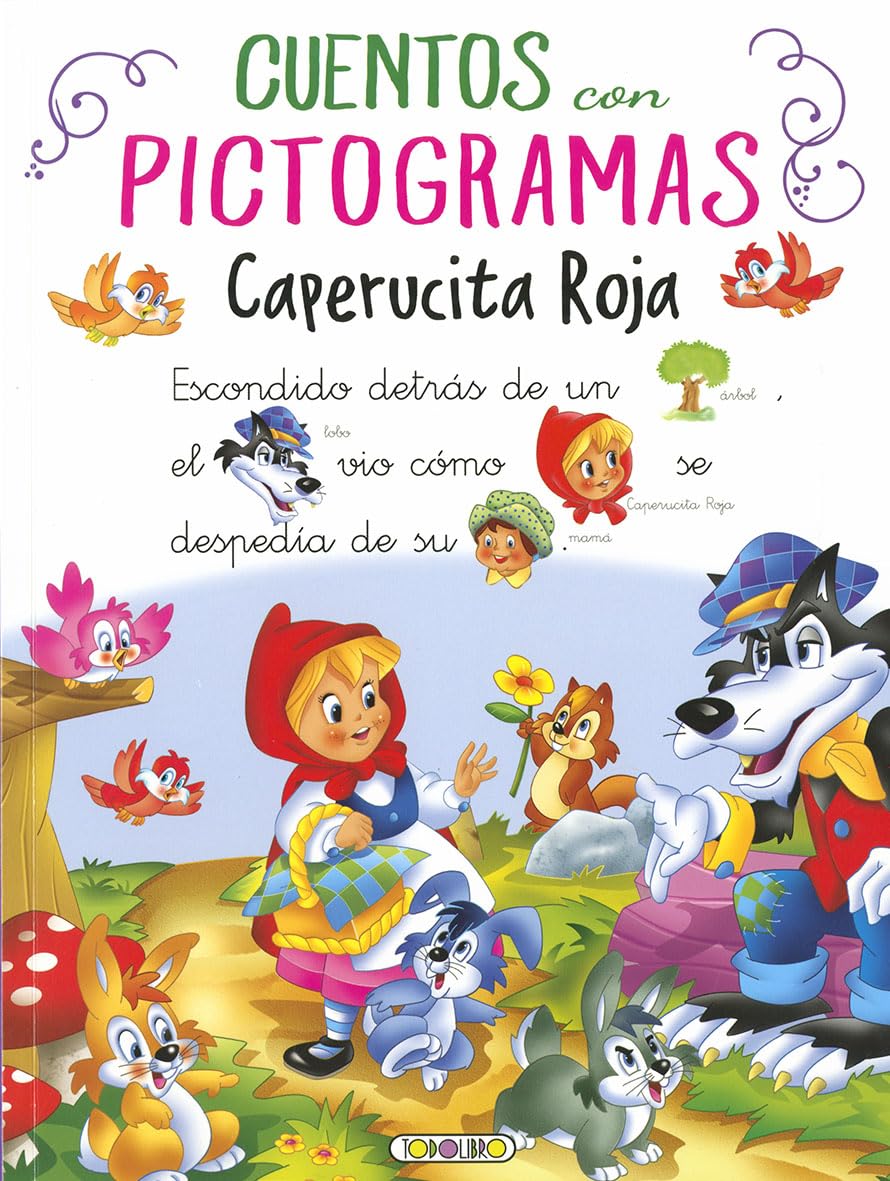 Libro: Caperucita Roja (Cuentos con pictogramas)