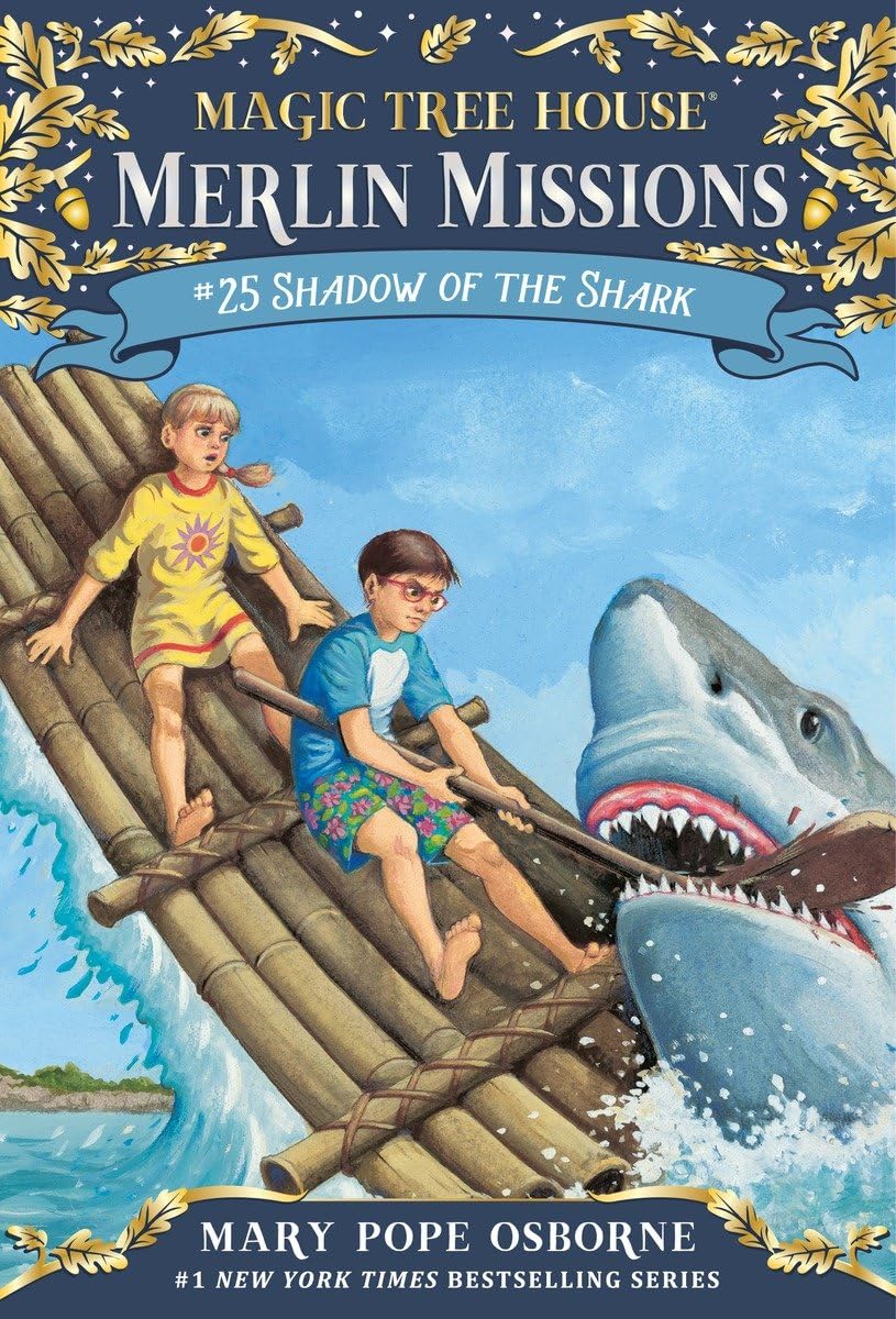 Libro: Shadow of the Shark (Magic Tree House Merlin Mission)