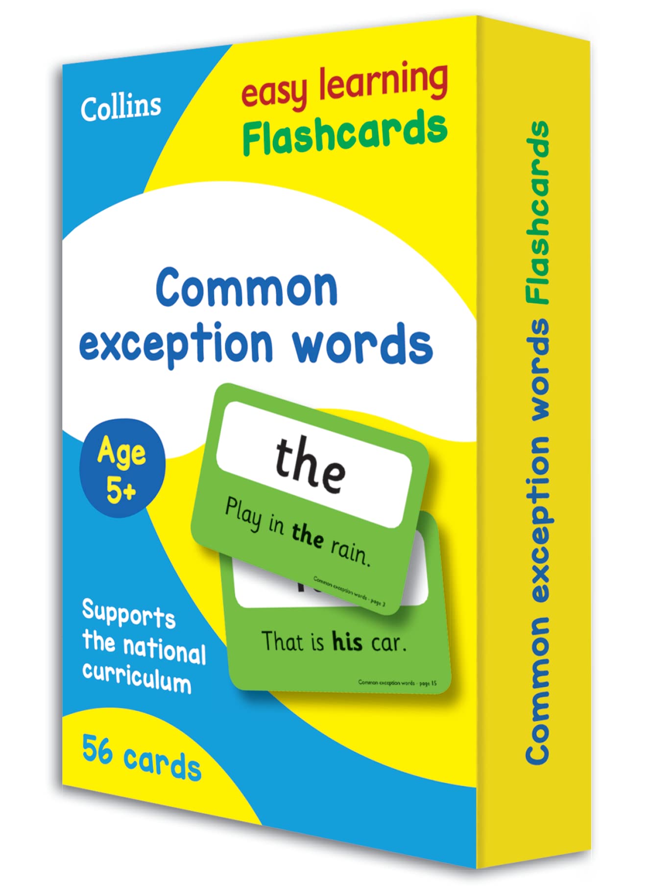 Libro: Collins Easy Learning KS1 – Common Exception Words Flashcards