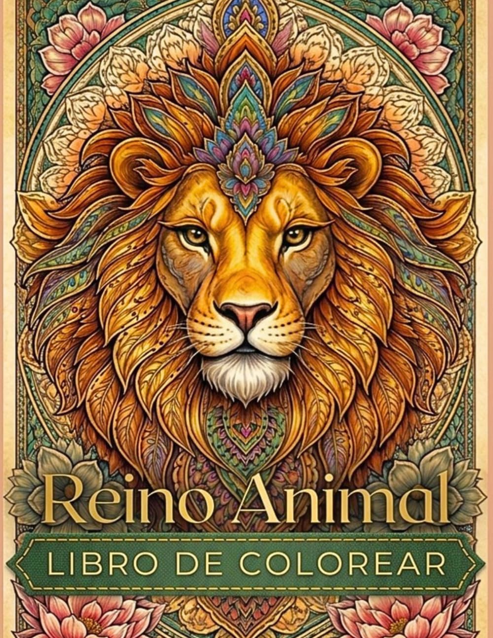 Libro: Reino Animal: LIBRO DE COLOREAR (Spanish Edition)