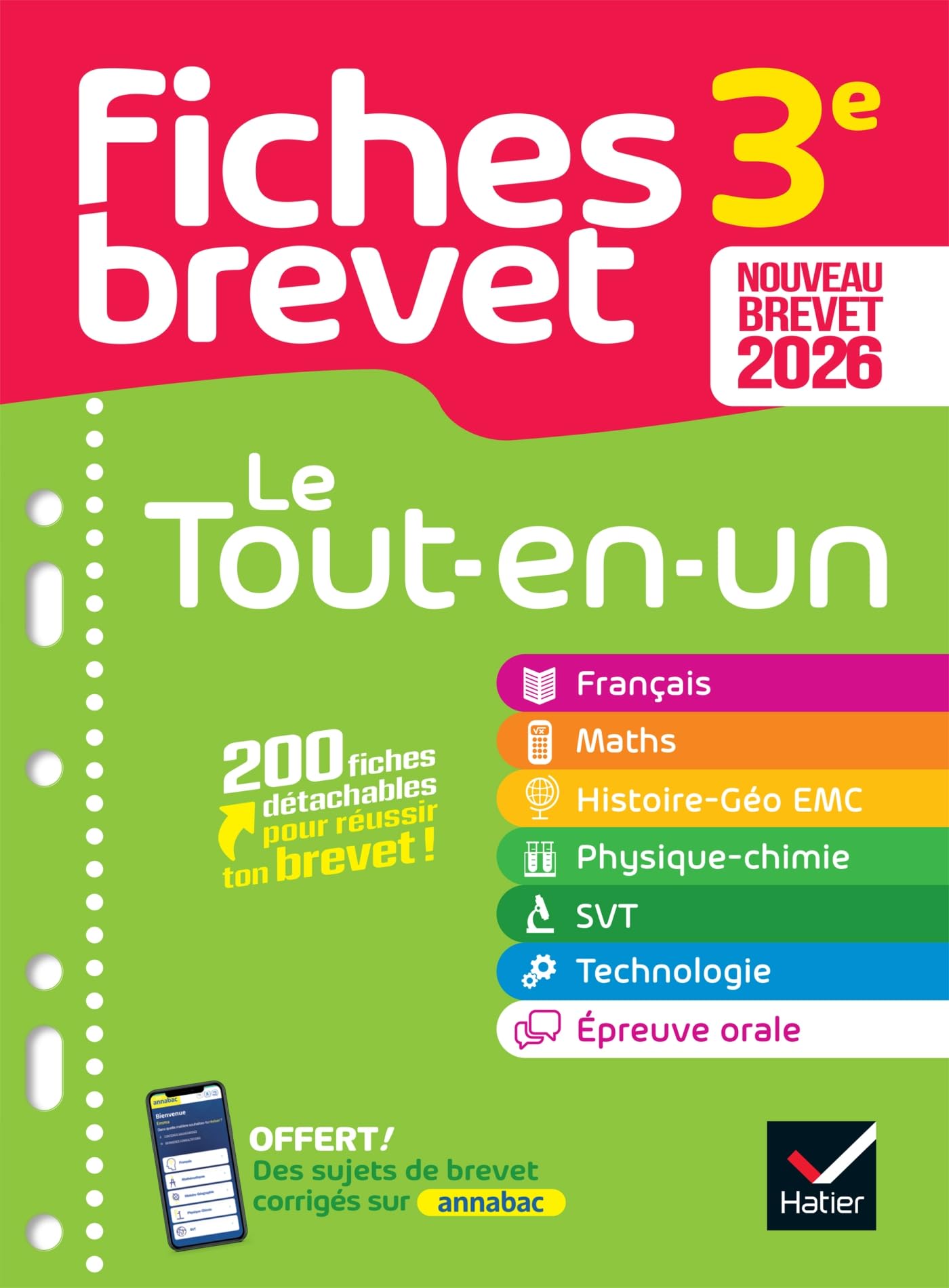 Libro: Le Tout-en-un Brevet 3e: français, maths, histoire-géo EMC, SVT, physique-chimie, technologie, épreuve orale