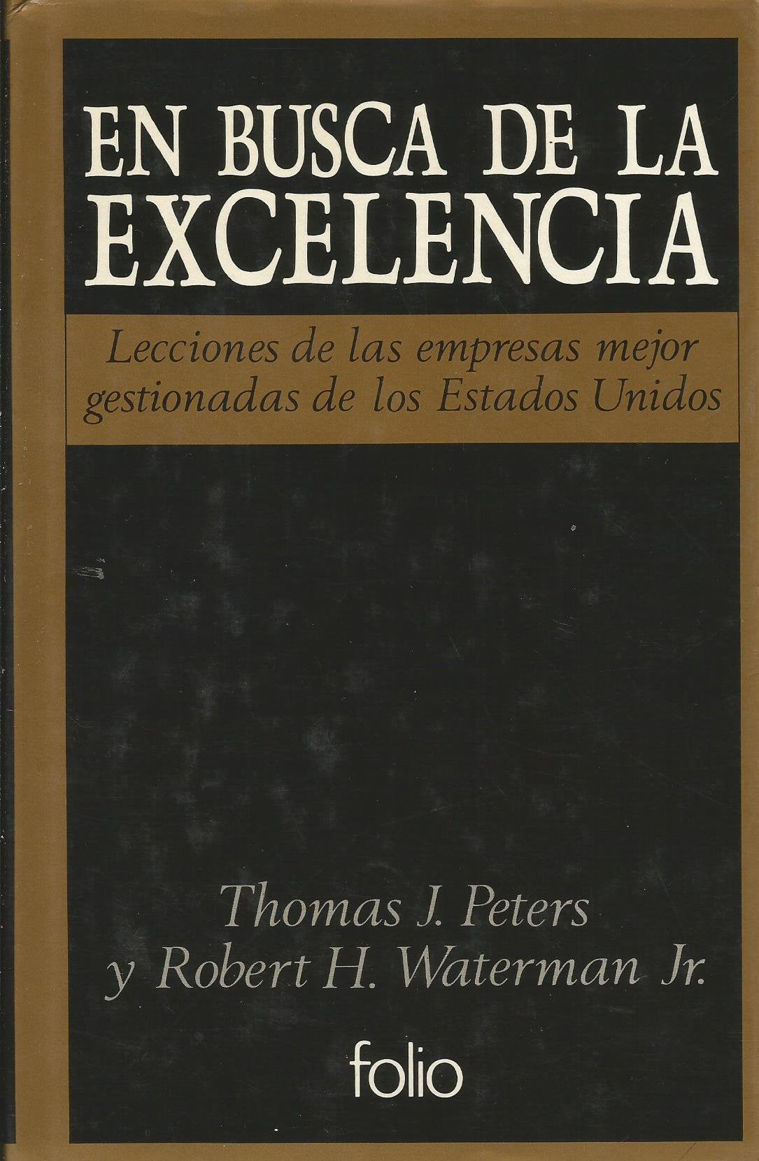 Libro: En busca de la excelencia