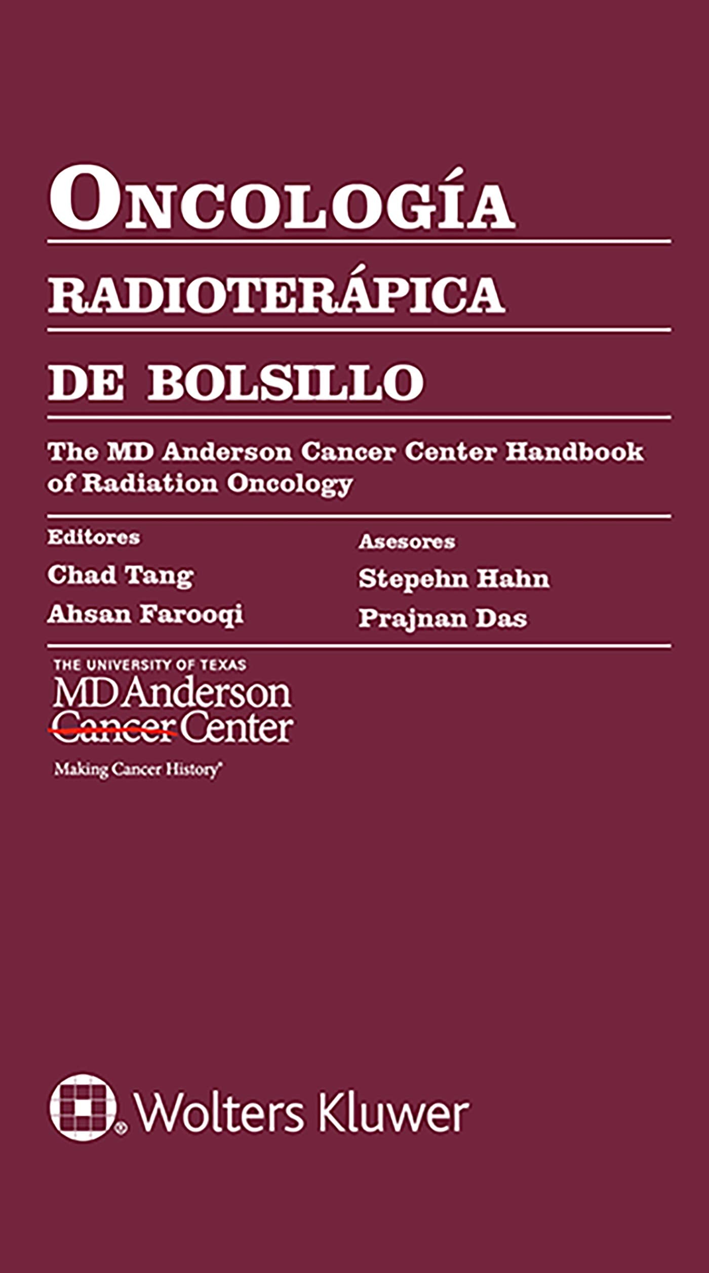 Libro: Oncología radioterápica de bolsillo (Spanish Edition)