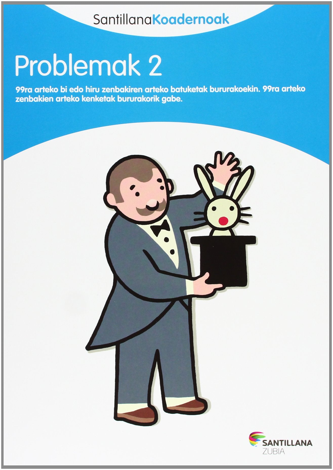 Libro: PROBLEMAK 2 SANTILLANA KOADERNOAK