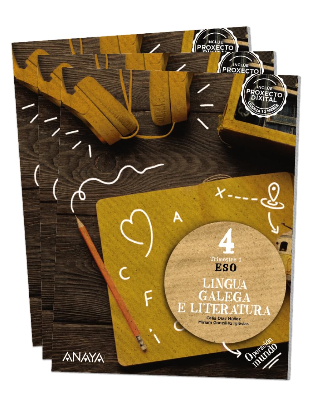 Libro: Lingua Galega e Literatura 4