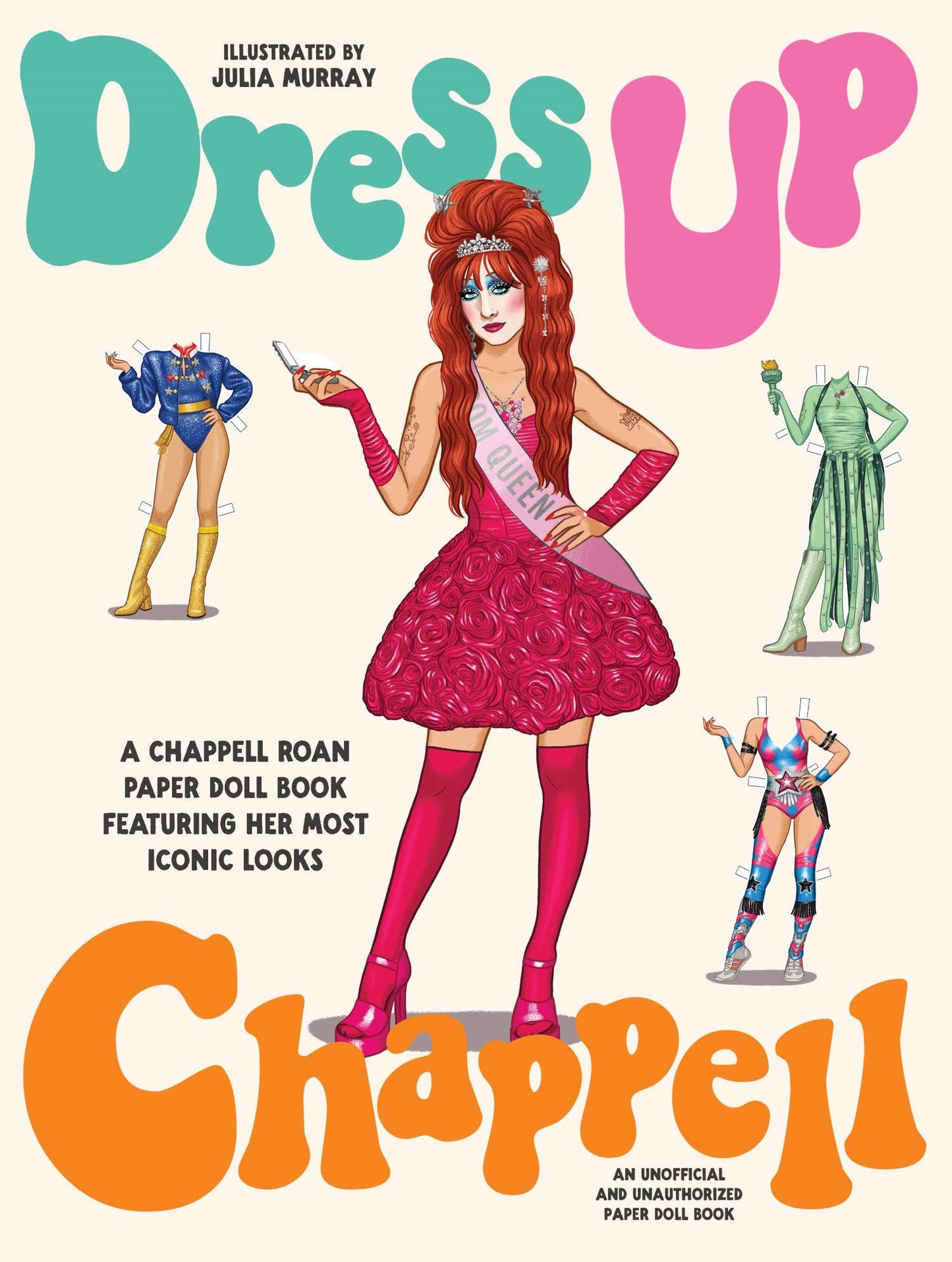 Libro: Dress Up Chappell: A Chappell Roan paper doll book featuring her most iconic looks