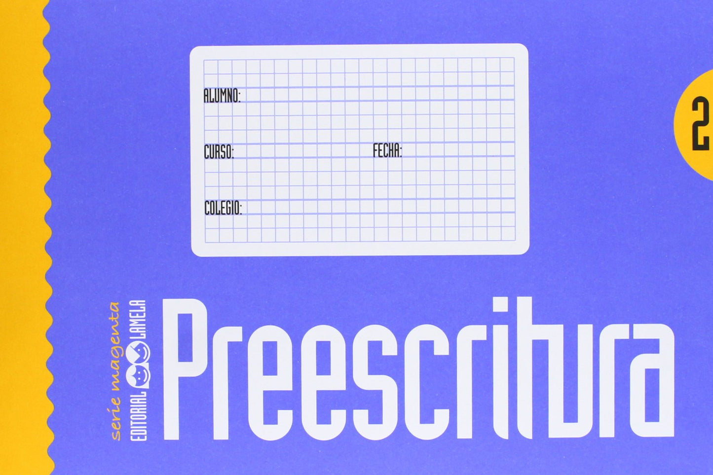 Libro: Preescritura Magenta 2