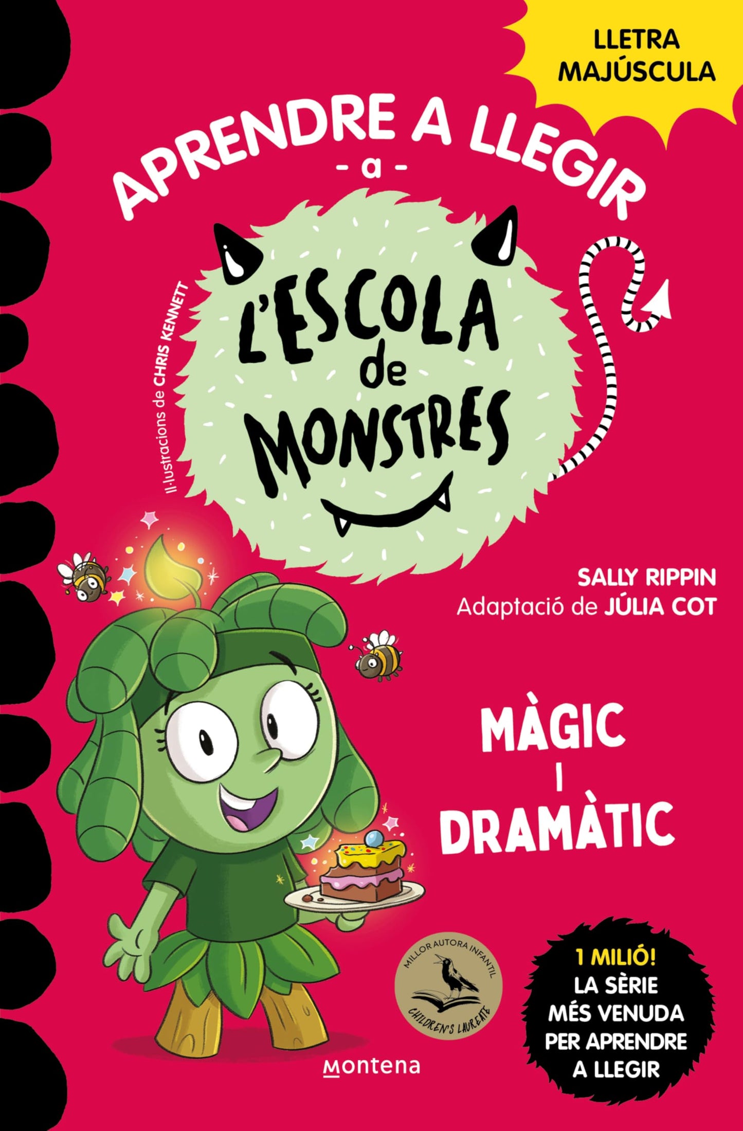 Aprendre a llegir a l'Escola de Monstres 23 - Màgic i dramàtic: Amb lletra MAJÚSCULA (llibres per a nens a partir de 5 anys) (Montena)