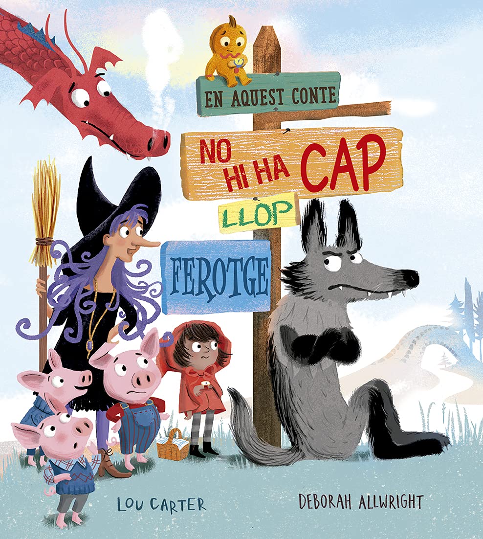 Libro: En Aquest conte no Hi ha cap Llop Ferotge (Picarona)