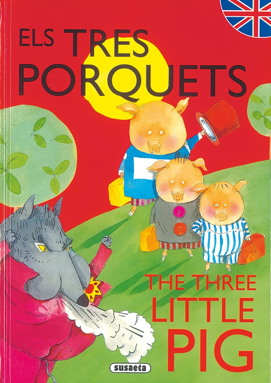 Libro: Els Tres Porquets/The Three Little Pig (Contes Bilingües Catala-Angles)