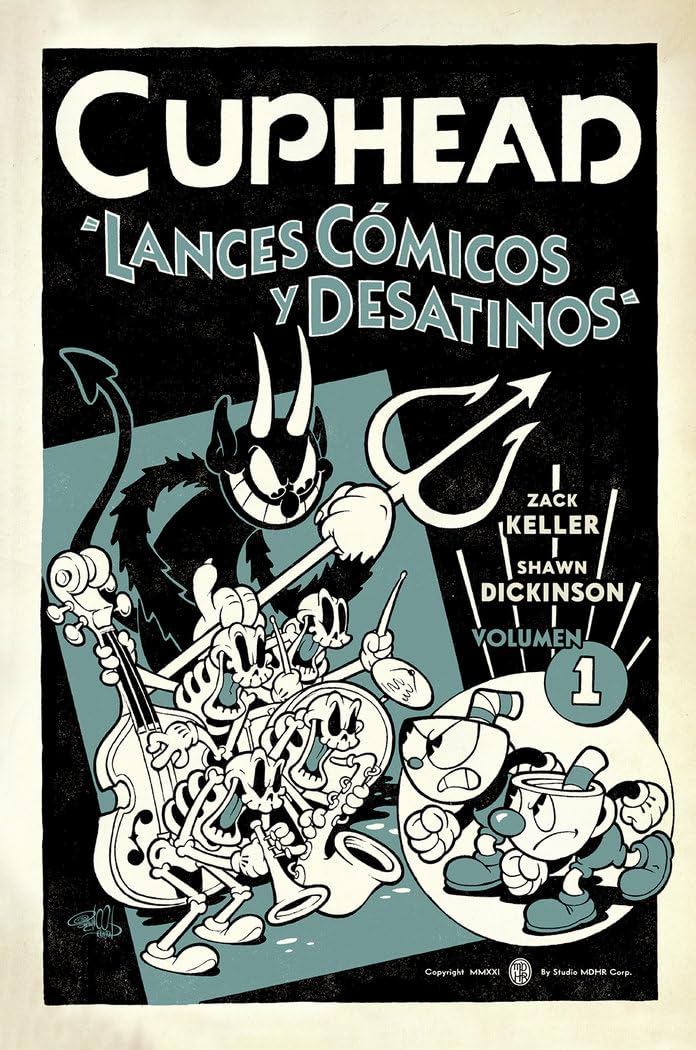 Cuphead 1. Lánces cómicos y Desatinos