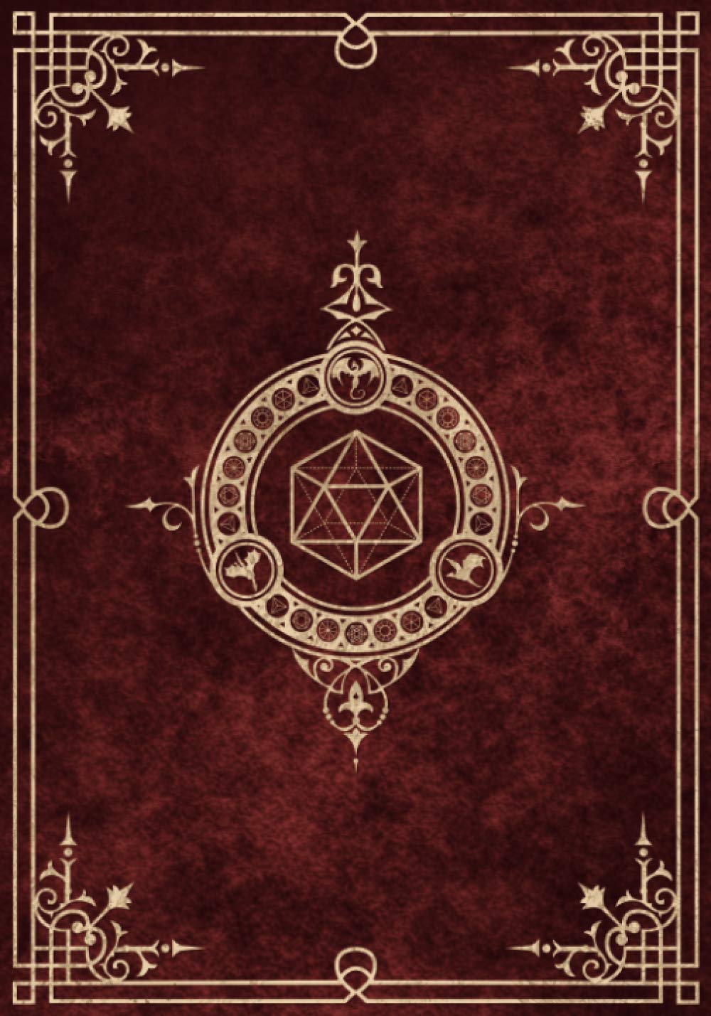 Libro: Character Journal: Five Detailed 5e Character Sheets, Lined And Graph Pages For Note-Taking, Spell Sheets And More (Royal Red)