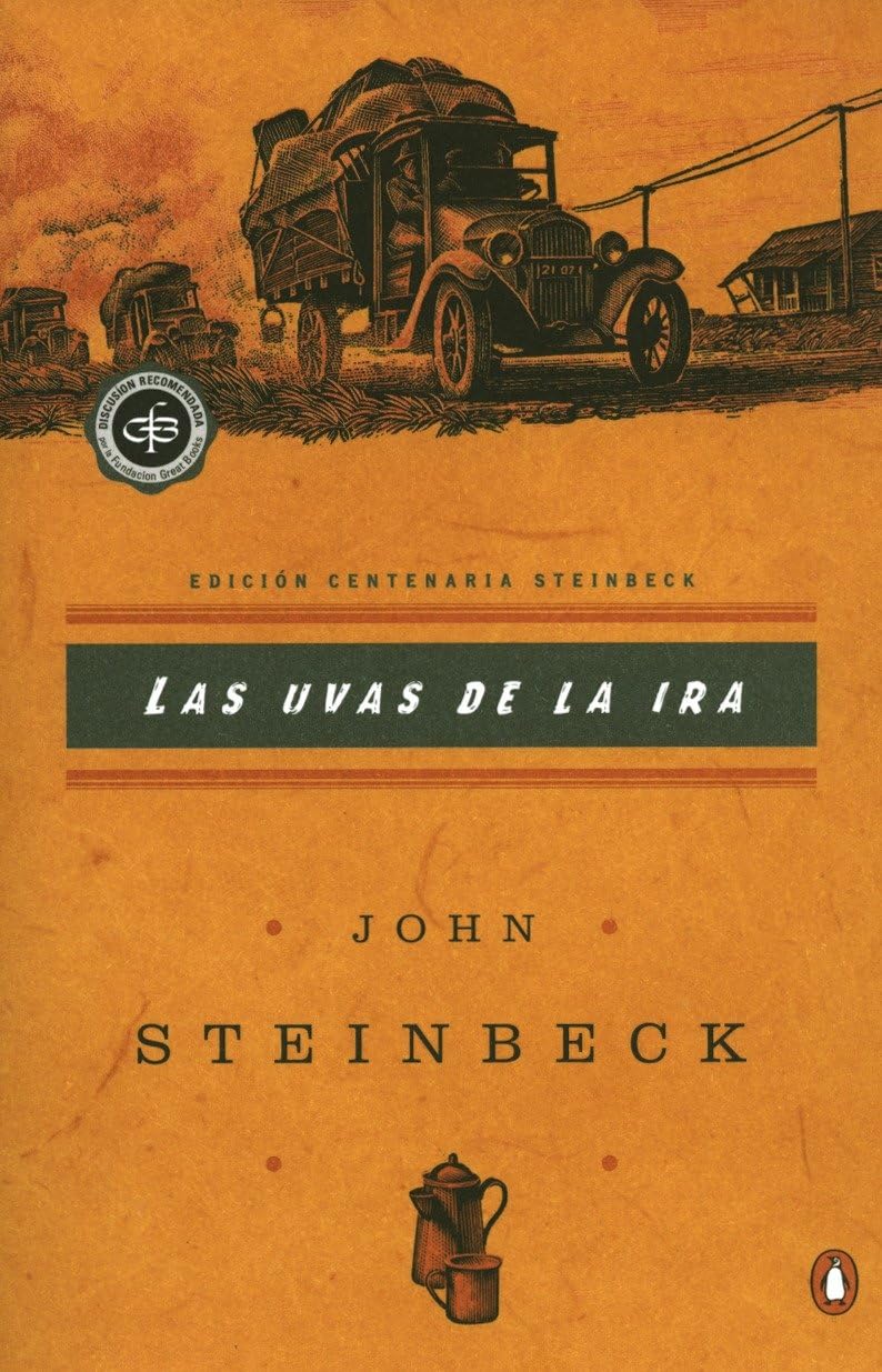 Libro: Las uvas de la ira: (Spanish language edition of The Grapes of Wrath) (Critical Library, Viking) (Spanish Edition)