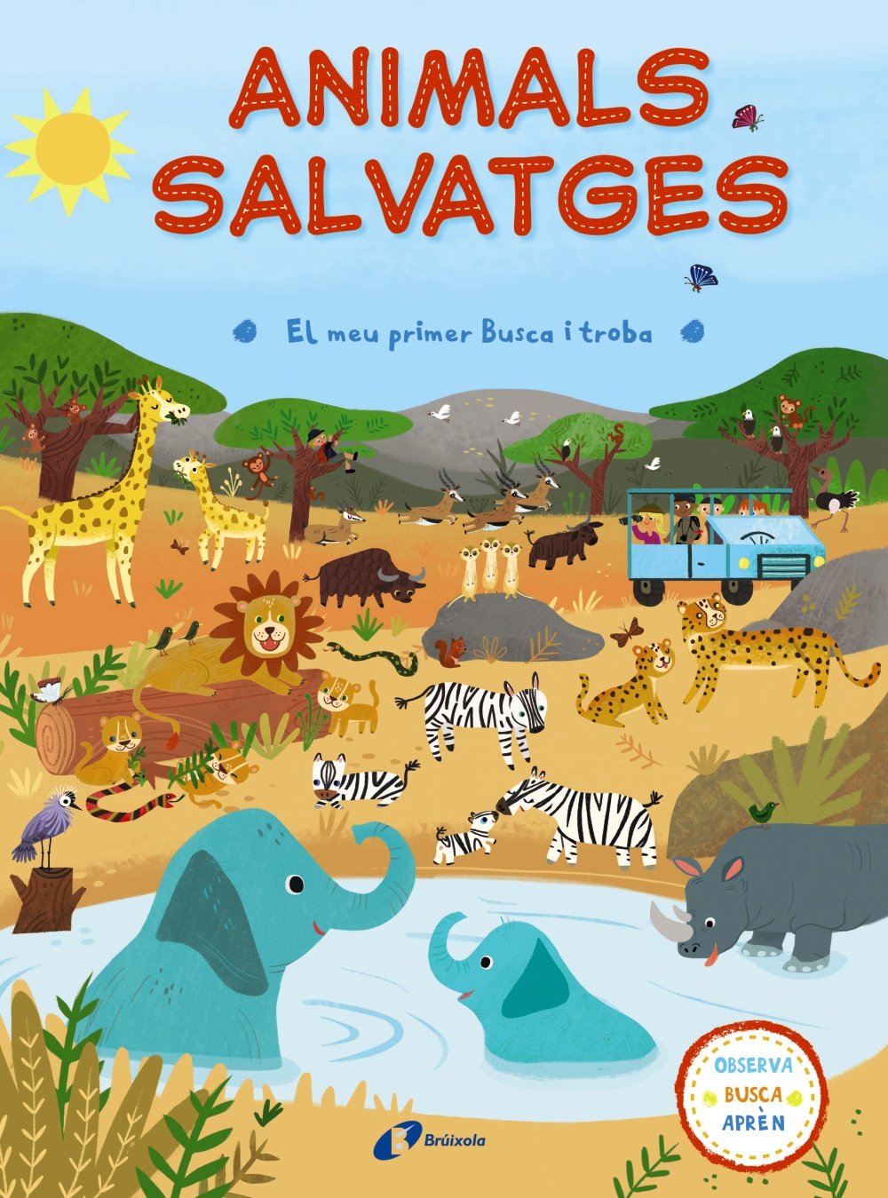 El meu primer Busca i troba. Animals salvatges (Catalá - A PARTIR DE 3 ANYS - LLIBRES DIDÀCTICS - Altres llibres)