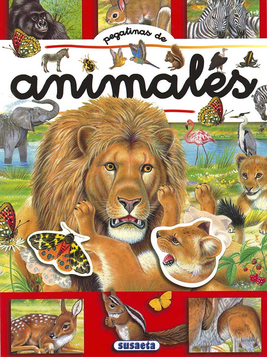 Libro: Pegatinas de animales 1