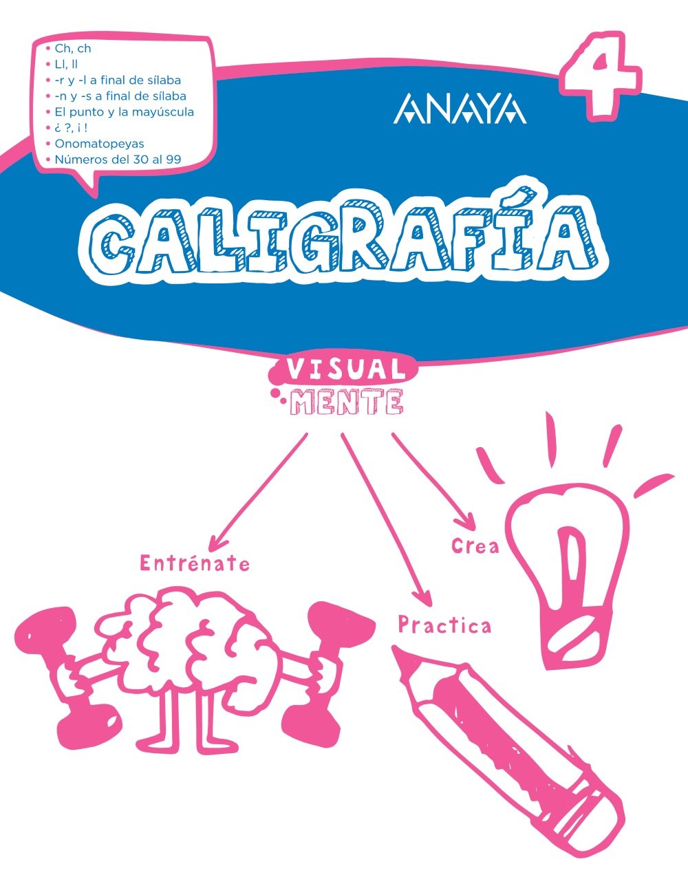 Libro: Caligrafía 4.