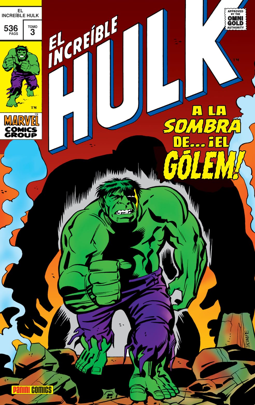 Libro: Marvel gold el increíble hulk 3. a la sombra de... ¡el gólem!