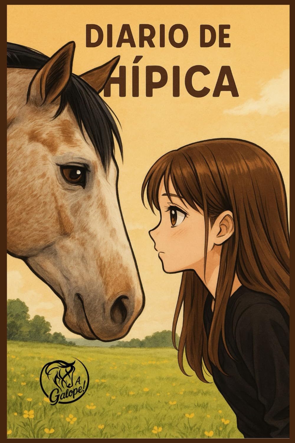 Libro: Diario de Hípica: Diario para los amantes de los caballos